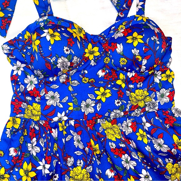 B•O•G Collective Floral Mini Dress (M) - Picture 6 of 12